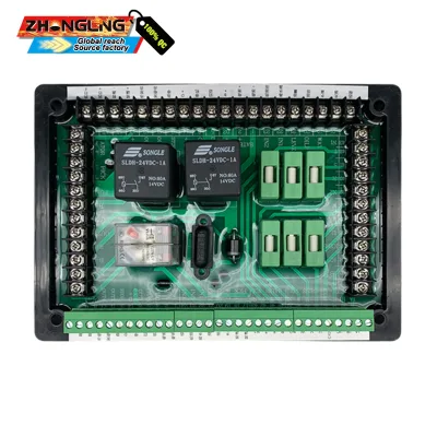 Diesel Generator Set Parts Control Box Expansion Module with Relay LCD Control Expansion Board Four-protection Control Cabinet