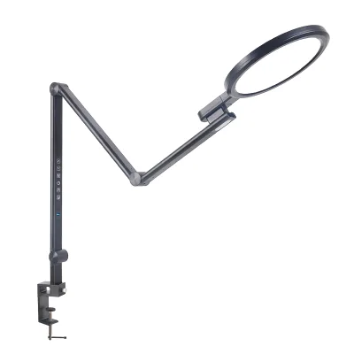 Modern DC Dual Output Foldable Clip-on Eye Protection Nail Bedside Office Reading Table Lamp
