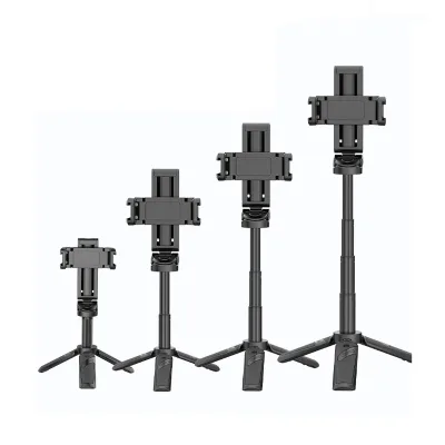 Portable stand display selfie stick jj 02 mobile tripod selfie booster handle TikTok Youtube shooting desktop 38.5 cm