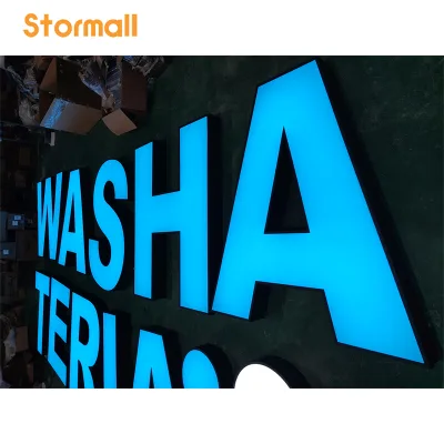 Customized LED Illuminated Letter Bracket for Indoor Hanging of Advertising Signs in Restaurants and Supermarkets