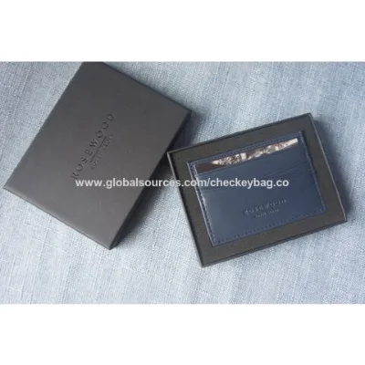 Factory sales Leather card wallets. OEM ODM Leather card wallets for Luxury Hotel Group Corporate gifts Leather business card case