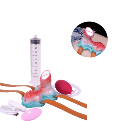 Fantasy Sex Grinder Ejaculating Dildo Vagina Massage for Women Masturbation with Suction Cup Harness Vibrators Sex Toy