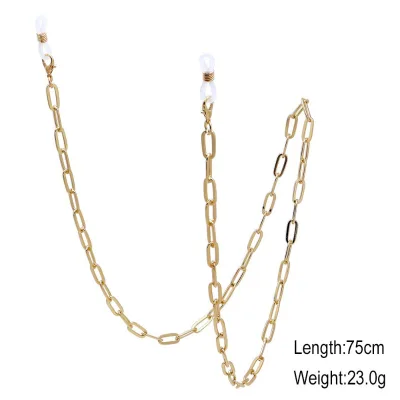 Wholesale Acrylic Eco-friendly Lightweight Optical Glasses, Bracelet Necklaces, Men's and Women's Anti-slip Eyeglass Chains