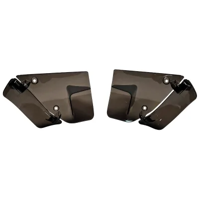 Adjustable Side High Quality for 117 Road Glide Dual-Light 121 CVO Add-on Fairing Windshield Retrofit/Upgrade Custom
