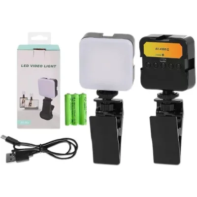 Portable RGB Photography Led Selfie Light VL-81 RGB Mini Pocket Lamp for Camera Mobile Phone