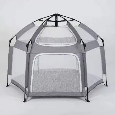 Doublecare Kids Play Tent Foldable Portable Pop-Up Playhouse with Mesh Windows for Indoor Outdoor