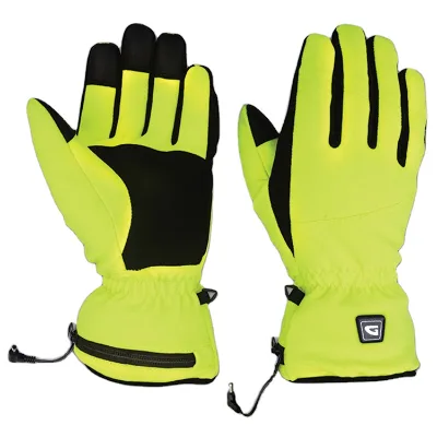 Winter Men Women 7.4V Lithium Battery Powered Heated Gloves for Cycling Riding Skiing