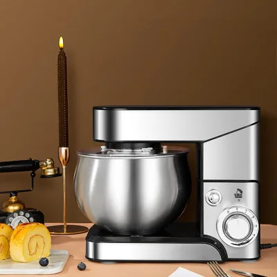 Electric Stainless Steel Appliance Bread Mixing Machine Stand Cake Food Mixer with Bowl-Lift Design and Mixing Bowl Accessory