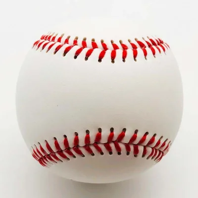 Custom Blank Training Baseballs 9-inch White Hard-style Soft-style Safety Training Baseball for Sports Practice