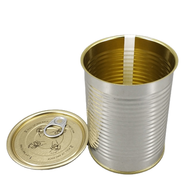 450g Tin Can for Canning Fish, Meat for Sale with Inner Food Grade Coating Inside Can Withstand 121 Degrees High Temperature