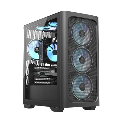 RGB Mid Tower Desktop case Full Tower USB 3.0 Pc Computer case
