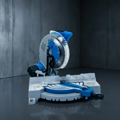 SEMPROX SMS2502 1800W Sliding Miter Saw with 45 Degree Bevel Cutting High Precision Electric Power Tool for Wood and Metal