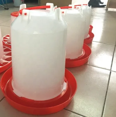 100%PP Quality 1L 1.5L 3L 6L 11L 14L Chicken Plastic Water and Poultry Feeder Drinker