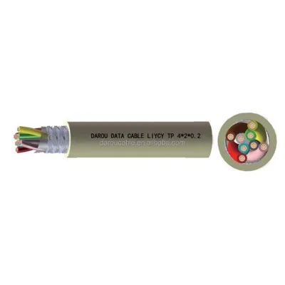 LIYCY PVC Insulated Tinned Copper Braided Shield TP Twisted Pair Data Signal Instrumentation Control Cable 300V/500V