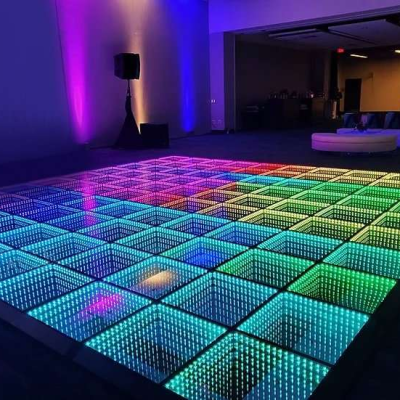 Transparent Dance Floor Infinity Dancing Disco Floor Plexiglass Dance Floor