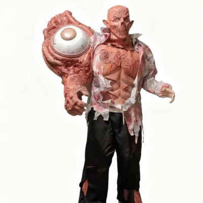 Customized Horror Zombie Cthulhu Cosplay Costume Set Character Coat for Halloween Activities & Haunted House Props Role-Playing