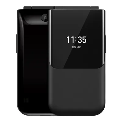 2G Dual SIM Flip Phone for Seniors Students Durable Design Large Buttons Long Battery Life Emergency SOS Call HD LED