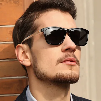 Hot Sale Custom Sunglasses Logo Outdoor Square Sport Polarized Women Men Sunglasses Aluminum-magnesium Sunglasses