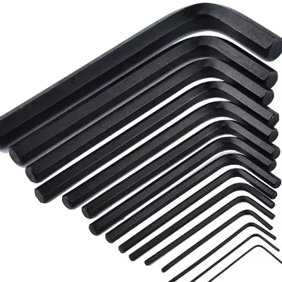 30pc hex wrench set male inch flat head L hex wrench