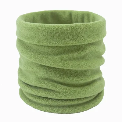 Winter Neckwarmer Casual Fleece Neckerchief With Outdoor Solid Color Head Collar for Men and Women
