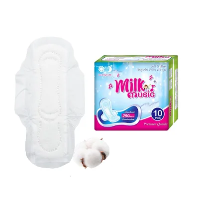 Factory Hot Sale Always ultra Sanitary Pads with Wings Unscented
