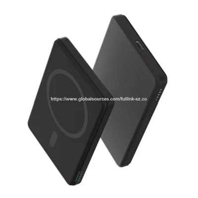Magnetic Power Bank 10,000mAh, Wireless Portable Charger