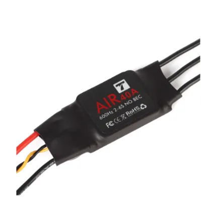 T-MOTOR ESC Air 40A (2-6S 600HZ NO BEC) Brushless Motor Electronic Speed Controller for Multicopter