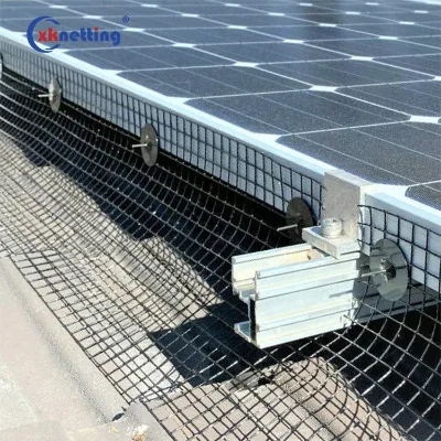 8inch 1/2'' Mesh PVC Coated Black Color Solar Panel Deterrent Bird Mesh Exclusion Kit Proofing