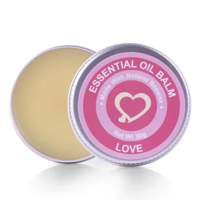 Natural Bee Wax love Essential Oil Balm Safe for Relax