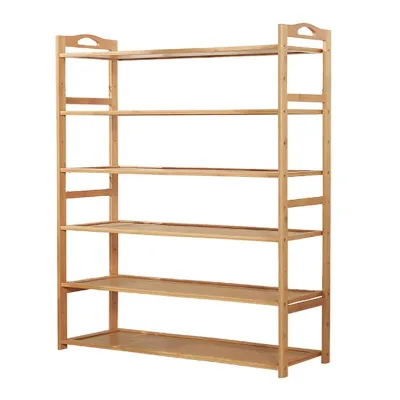Wholesale Estantes De Zapatos Multi Tier Bamboo Shoe Rack Shelves Estantes Para Zapatos Bamboo Storage Rack Organizer For Home