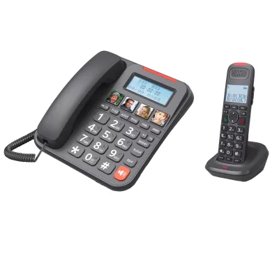 DECT Phone with Handsets Caller ID One Touch Speed Dial Home Office Use DECT 6.0 Cordless Phone