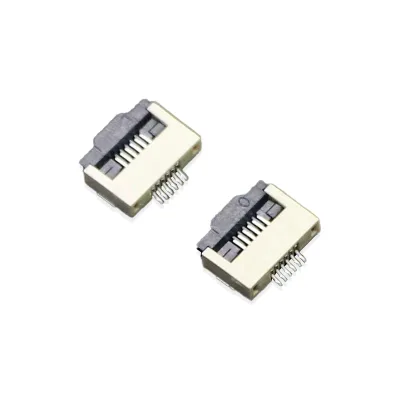 YZTECH 0.5mm FPC Connector SMT Upper Contact Type H2.0mm 6P Model FPC.0515-06RL-TAO