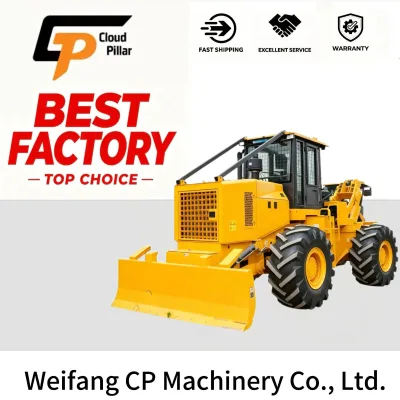 Hilly Logging Site Stable Heavy Duty Construction Machinery Construction Hauling Skid Loader
