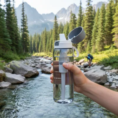 Coolway 150L Manual Eco-Friendly Outdoor Water Filter Lightweight Portable Tritan Highly Efficient