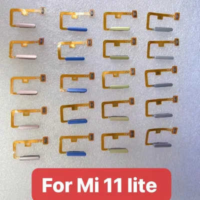Original Fingerprint Scanner for Xiaomi Mi 11 Mi11 Lite ID Home Button Fingerprint Menu Return Key Sensor Flex Cable Wholesale