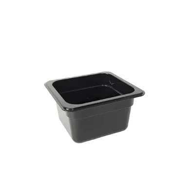 Factory Price Catering Supplies Pc Food Distribution Box Black Plastic Gn Pan