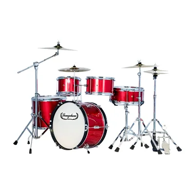 Hot Selling High Quality 5 Drums 2/3 Cymbals Percussion Drum Set