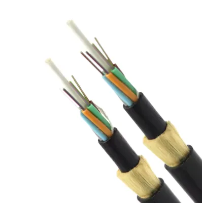 48 Hilos ADSS Cable Fibra Optica ADSS FIBRE Cable 48 Cores FRP Aramid Yarn Strengthen Adss Fiber Optic Cable Good Price