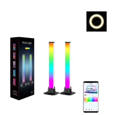 Modern Design LED Music Ambient Light App Wifi Remote Controlled AtmospherDecoration Music Rhythm Gaming Light Bar
