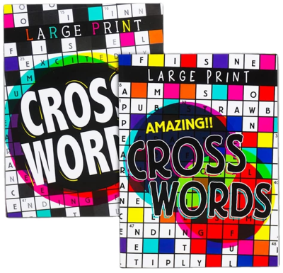 Customized Cheap Wholesale Hardcover Sudoku Book Brain Stimulation Giant Print Words Activity Books