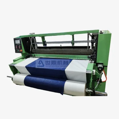 PLC Control Curtain Fabric Pleating Machine