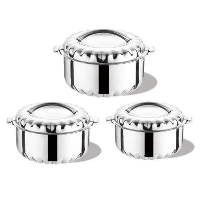 Stainless Steel Food Warmer Set3Pcs/4Pcs Stainless Steel Insulated Pot SetStainless Steel Lunch Box Set