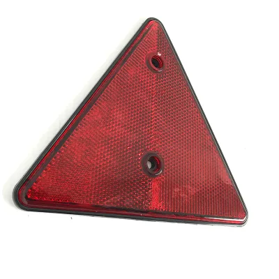 Wholesale New 150mm Triangle Reflector E-mark Approved PMMA Material Truck Trailer Agricultural Vehicle Parts