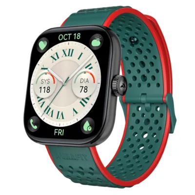 Factory price New smart watch 1.85" Amoled BT call 100+ sports calling health tracking Rotate button 3D Animations smartwatches