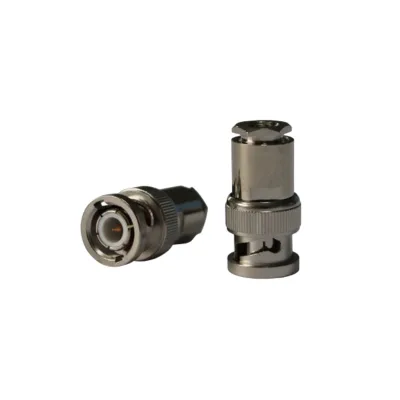 Hot Sale BNC J3 Coaxial Connectors for RG58 RG142 Communication Cable BNC Male Connector