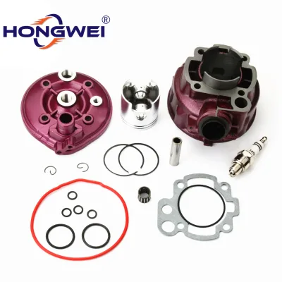 Motorcycle Cylinder Kit for AM6 (40.3mm/44mm/47mm/49mm Bore) 2 Stroke Water-Cooled Cast Iron