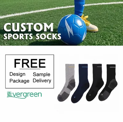 High Quality Athletic Performance Running Socks Hygroscopic Breathable Cotton Ankle Socks Knitted Eco-Friendly Custom