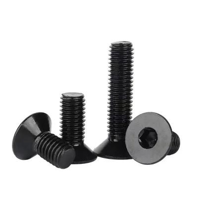 Wholesale 12.9 Steel & PA66 Nylon Plastic Bolt and Nut Dacromet Factory Hexagonal Screws Head Type Hex