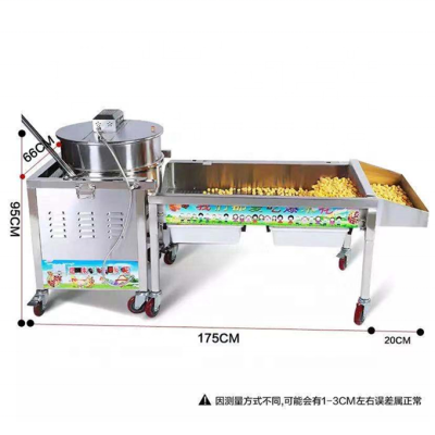 High Productivity and Low Consumption Popcorn/pop Corn Snack Machine