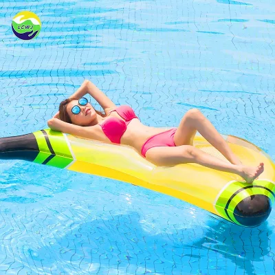 Inflatable Banana Floating Row Water Craft Model LCA123 Factory Spot Supply